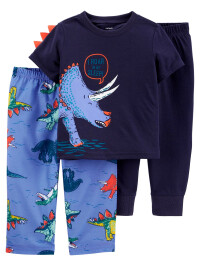 Carter’s Pijama 3 piese Dinozaur