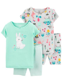 Carter's Set 2 pijamale Iepuras