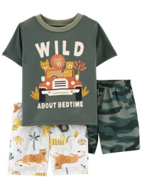 Carter's Pijama 3 piese Safari 