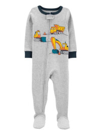 Carter's Pijama cu fermoar Constructii 