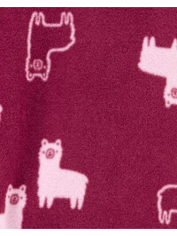 Carter's Pijama fleece Lama 