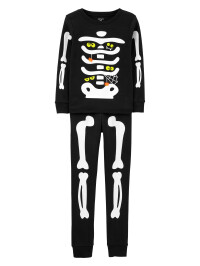 Carter's Set 2 piese Halloween schelet