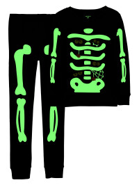 Carter's Set 2 piese Halloween schelet