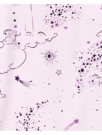 Set 2 piese pijamale mov astral