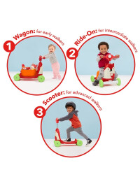 Skip Hop - Trotineta 3 in 1 Ride on Vulpe