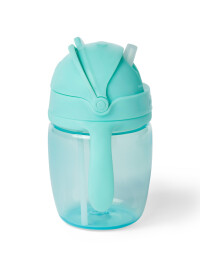Skip Hop - Set de hranire Easy-Feed (sticla cu pai, 2 lingurite si 2 boluri ergonomice)