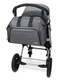 Skip Hop Geanta de scutece Satchel - cu deschidere larga