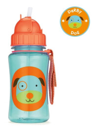 Skip Hop Sticla cu pai Zoo - Catel