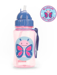 Skip Hop Sticla cu pai Zoo – Fluturas