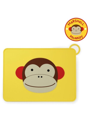 Skip Hop Suport Zoo Fold & Go din silicon - Maimutica